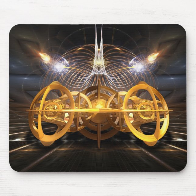 Raumfahrzeug Mousepad (Vorne)