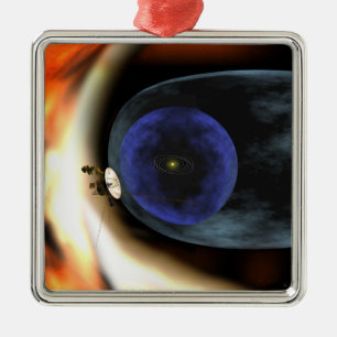 Raumfahrzeug Voyager 2 Ornament Aus Metall