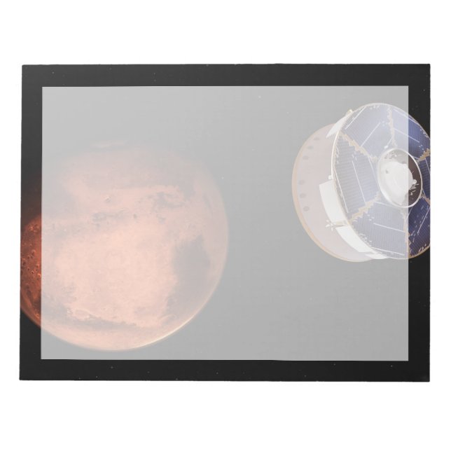 Raumfahrzeuge, die den Ausdauerwechsel befördern Notizblock (Vorderseite)