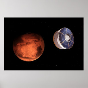 Raumfahrzeuge, die den Ausdauerwechsel befördern Poster