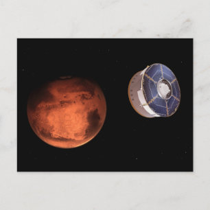 Raumfahrzeuge, die den Ausdauerwechsel befördern Postkarte