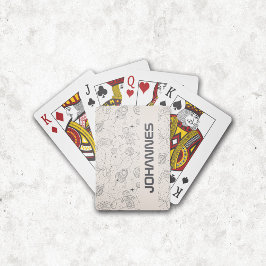 Raumforschung Galaxy Universe Star Personalize Spielkarten