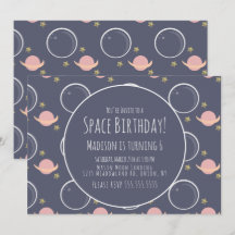 Raumgalaxie Rosa Mondfussensterne Geburtstag