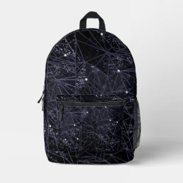 Raumgeometrie Bedruckter Rucksack