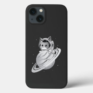 Raumkatze Astronaut mit Planet Saturn Case-Mate iPhone Hülle