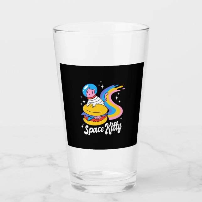 Raumkatze Glas (Vorderseite)