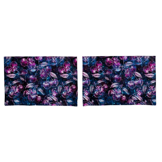 Raumkirschenkissen Schams Hüllen Kissenbezug (Vorderseite-Set)