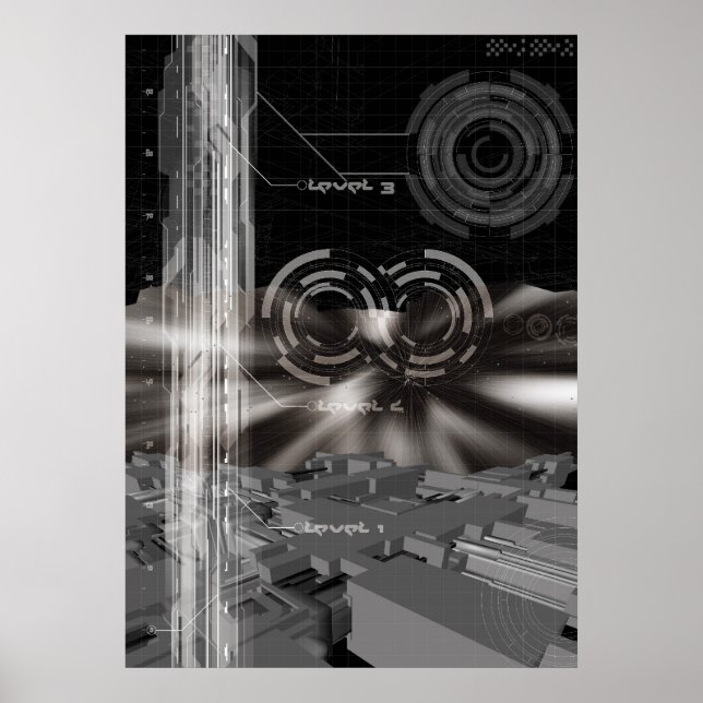 Raumlebensdauer Poster (Vorne)