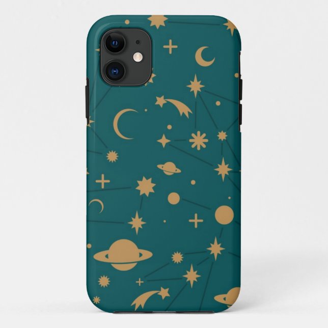 Raummuster Case-Mate iPhone Hülle (Rückseite)