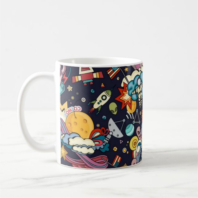 Raummuster Kaffeetasse (Links)