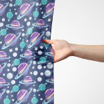 Raummuster, Planeten, Sterne, Galaxie, Kosmos Schal<br><div class="desc">Niedliches,  lustiges und bezauberndes Muster mit Planeten (Mond,  Saturn,  Uranus,  Pluto). Modernes und trendiges Geschenk,  perfekt für den Weltraumliebhaber in Ihrem Leben.</div>