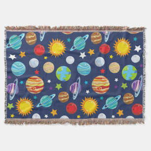 Raummuster, Planeten, Sterne, Kosmos, Galaxie Decke