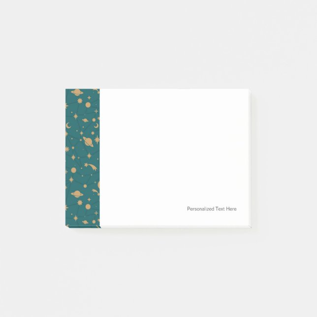 Raummuster Post-it Klebezettel (Vorderseite)