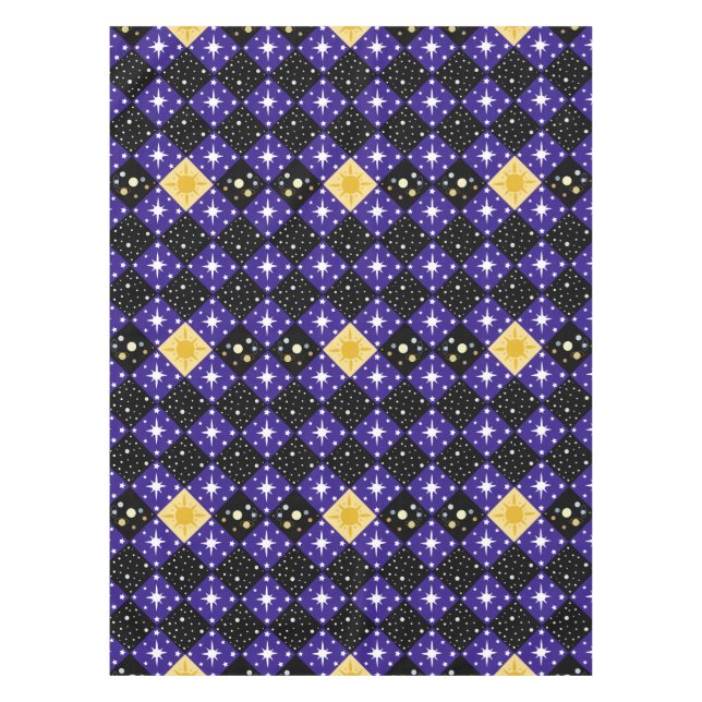 Raummuster Tischdecke (Vorderseite)