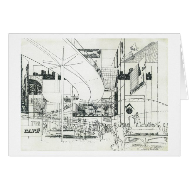 Raumnädel-Luftkonzept Zeichnend 2 (Vorderseite (Horizontal))