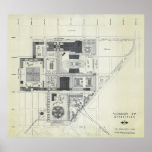 Raumnädel-Luftkonzept Zeichnend 2 Poster