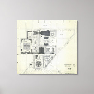 Raumnädel-Luftkonzept Zeichnend 3 Leinwanddruck