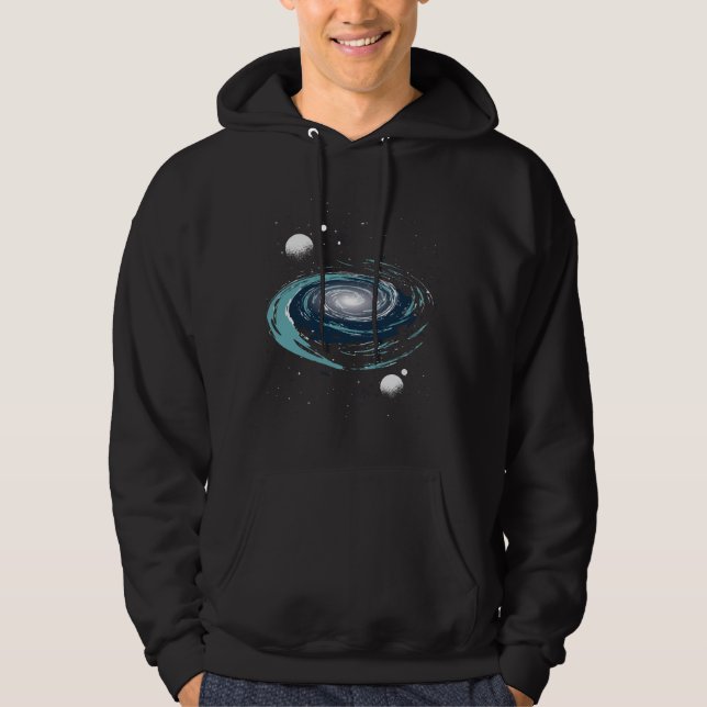 RAUMNEBULA HOODIE (Vorderseite)