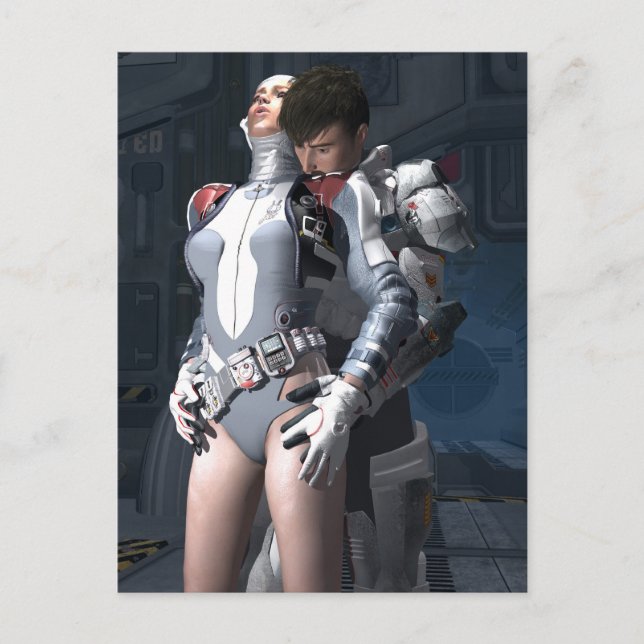 Raumpaare Postkarte (Vorderseite)