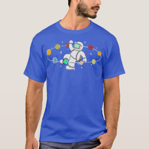 Raumplaner für den Astronauten T-Shirt