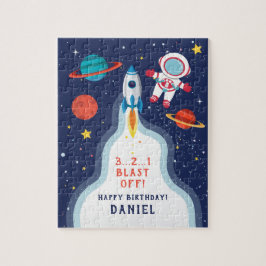 Raumschiff Astronautin Jigsaw Puzzle