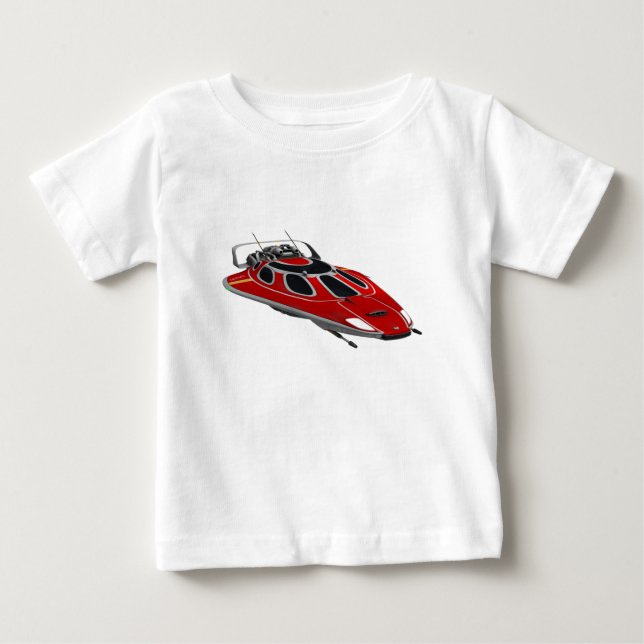 Raumschiff Baby T-shirt (Vorderseite)