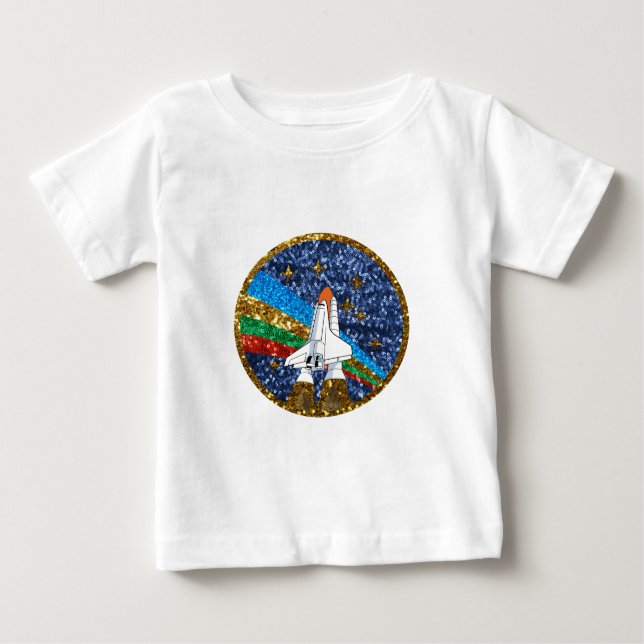 Raumschiff Baby T-shirt (Vorderseite)