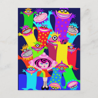 Raumschiff Betty und die Magischen Monster Postkarte