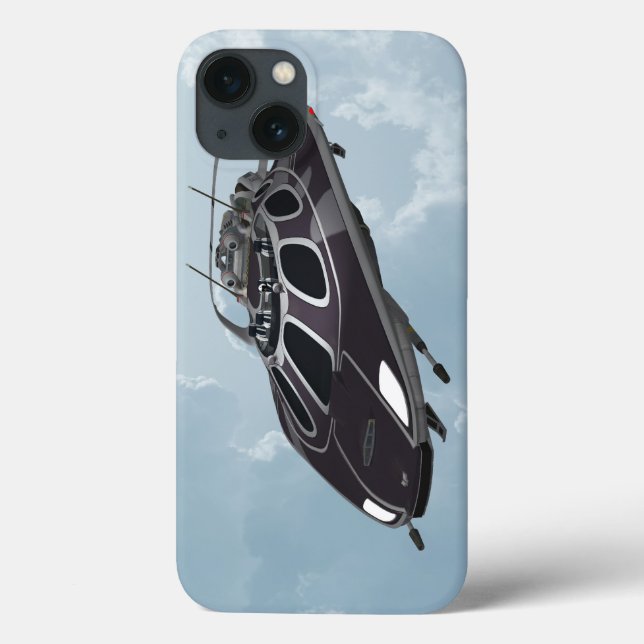 Raumschiff Case-Mate iPhone Hülle (Rückseite)