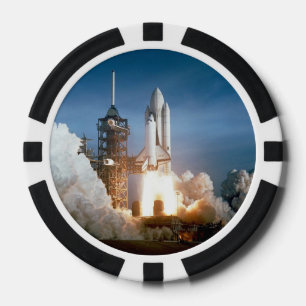 Raumschiff Columbia Pokerchips