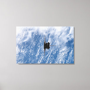 Raumschiff-Endeavour 18 Leinwanddruck