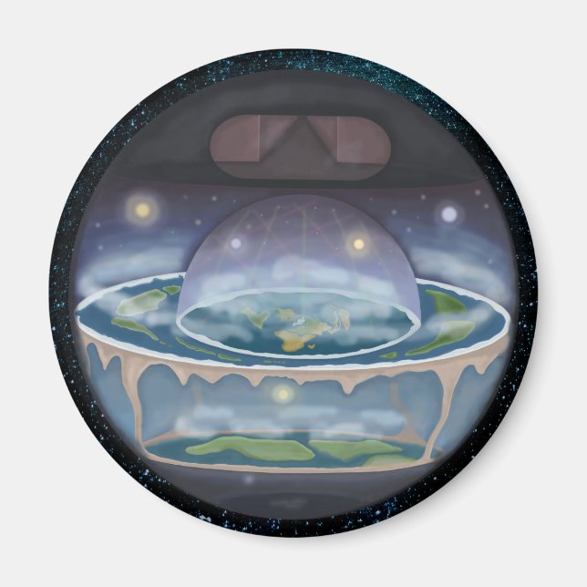 Raumschiff Erde Magnet (Vorne)