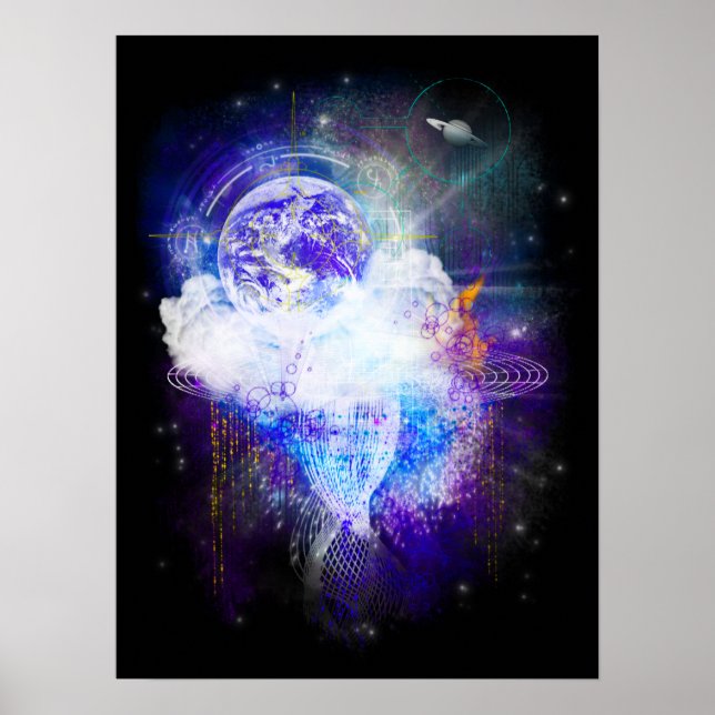 Raumschiff Erde Poster (Vorne)