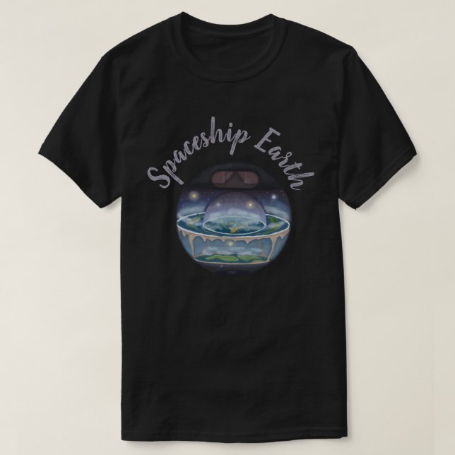 Raumschiff Erde T-Shirt (Design vorne)