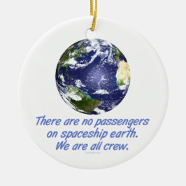 Raumschiff Erde, Umwelt Keramikornament