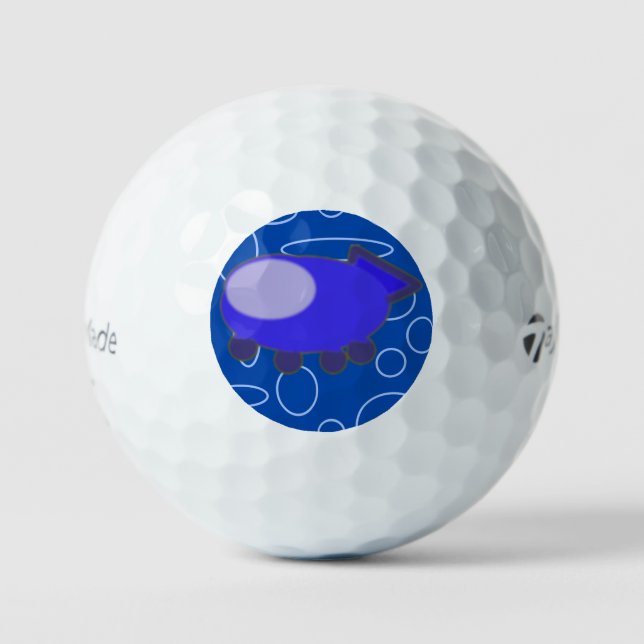 Raumschiff Golfball (Vorderseite)