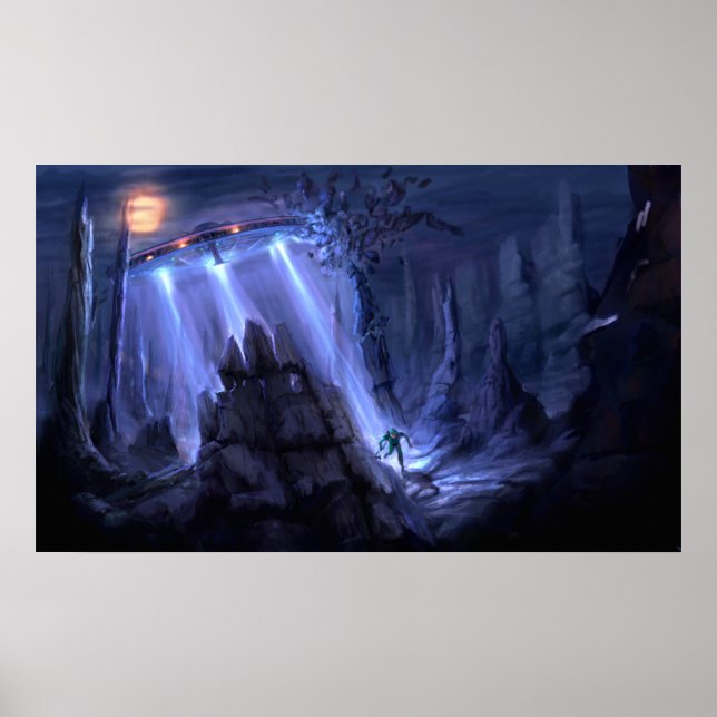 Raumschiff-Invasion v2 Poster (Vorne)