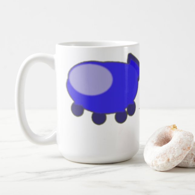 Raumschiff Kaffeetasse (Mit Donut)