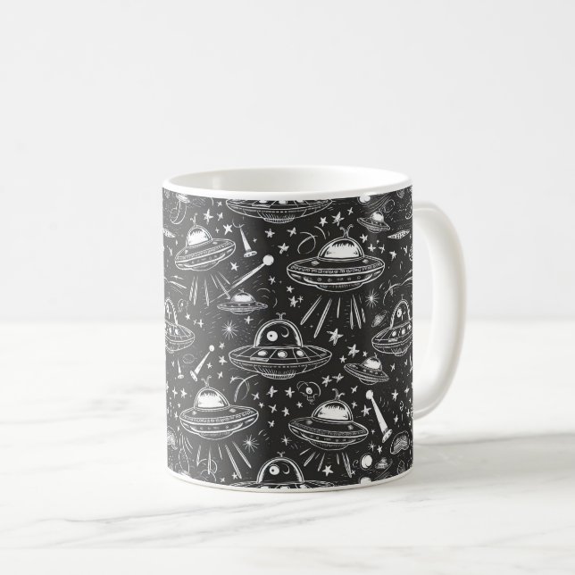 Raumschiff Kaffeetasse (VorderseiteRechts)