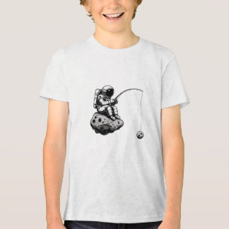 Raumschiff-Party-Rakete der Astronauten-Fangmodus Tri-Blend Shirt