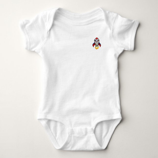 Raumschiff Polo Shirt (Vorderseite)