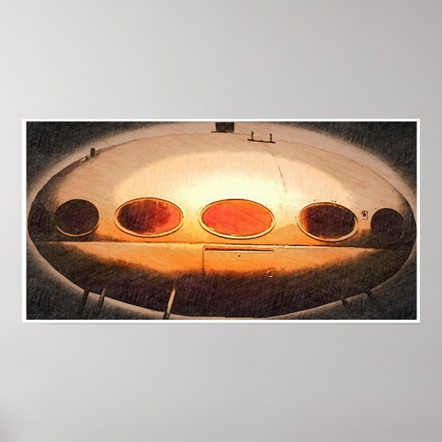 Raumschiff Poster (Vorne)