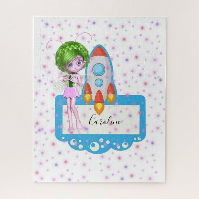 Raumschiff Puzzle (Vertikal)