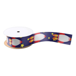 Raumschiff "Space Rocket Star" Satinband