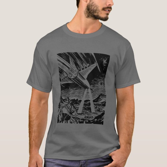 Raumschiff T-Shirt (Vorderseite)
