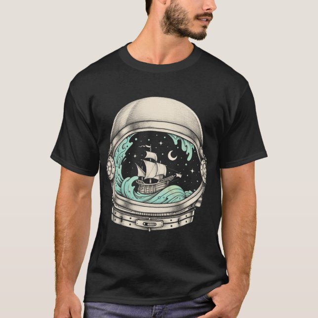 Raumschiff T-Shirt (Vorderseite)