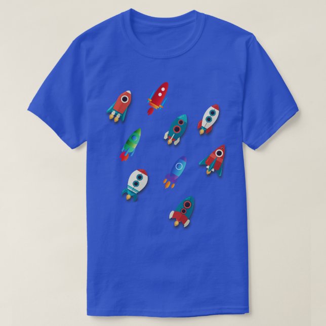 Raumschiff T-Shirt (Design vorne)