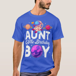 Raumschiff-Tante des Geburtstags des Astronauten T-Shirt