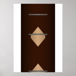 Raumschiff Tempel Teppich Poster