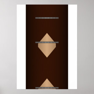 Raumschiff Tempel Teppich Poster